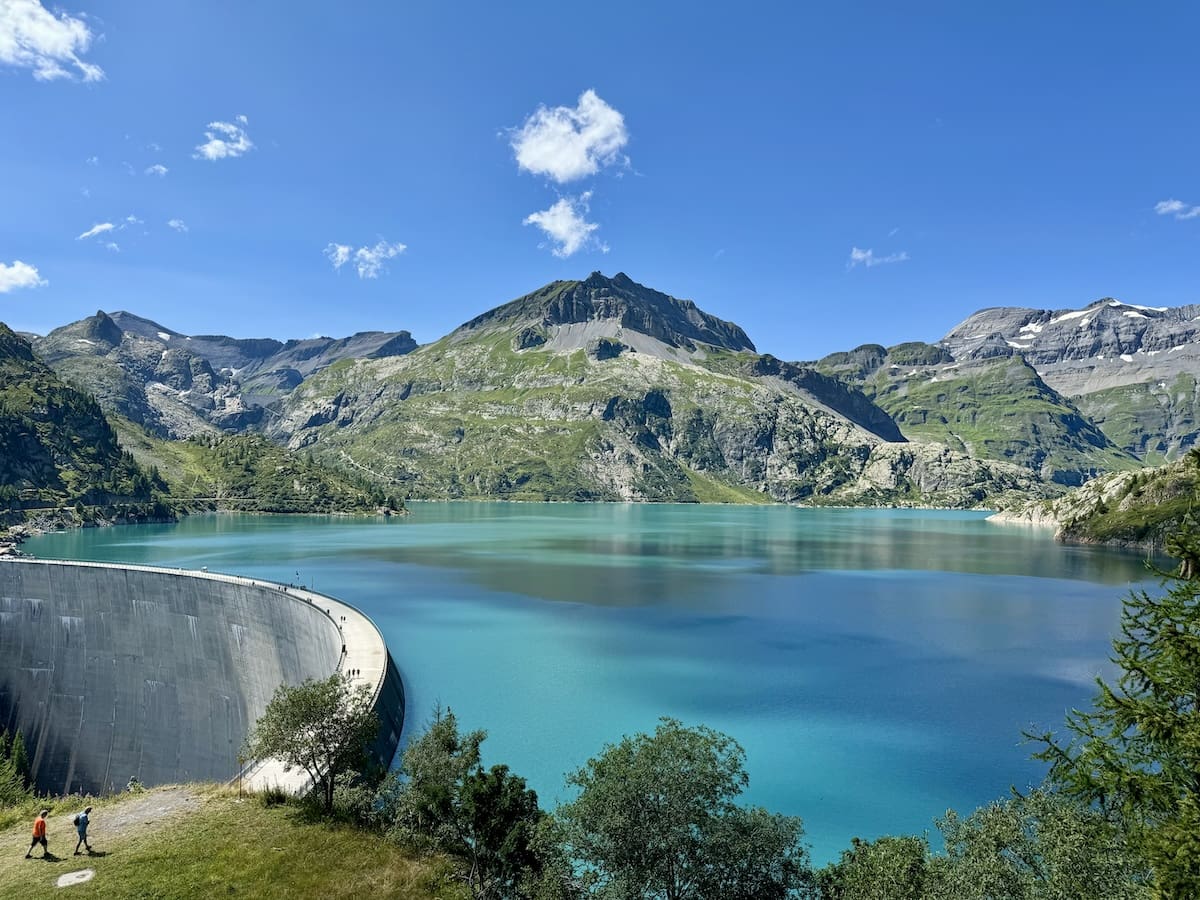 Ziplinen bij Lac d’Émosson